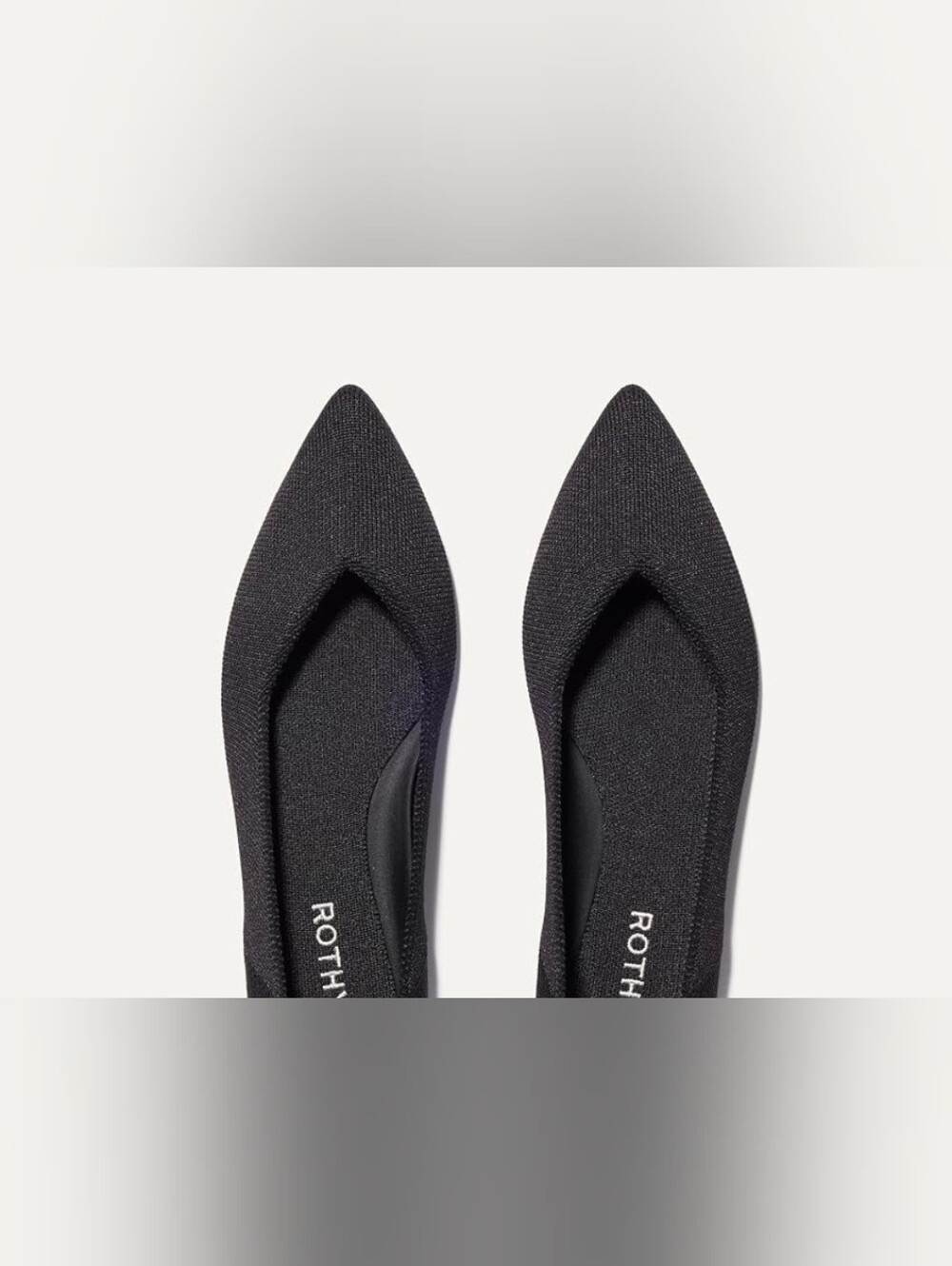 Rothy's The Point II Black Women Size 8